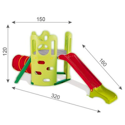 Smoby 310234 Игровой комплекс с горкой