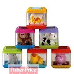 Fisher-Price. Развивающие кубики. 6+
