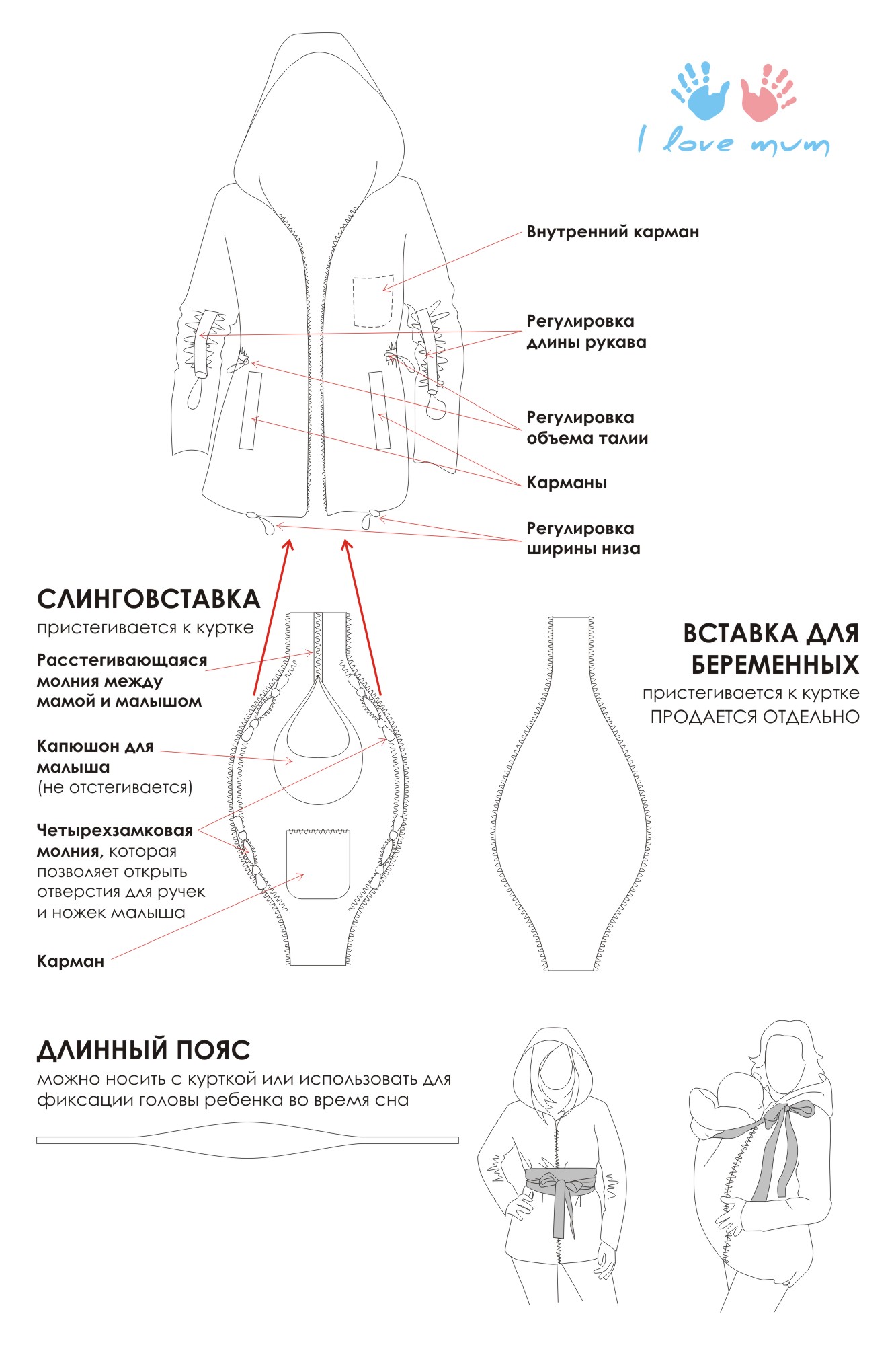 Слингокуртка