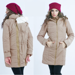 Слингокуртка зимняя 4 в 1 Diva Outerwear Moka 
