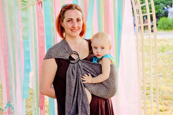  сск Didymos Indio schiefer-natur Seide/Indio Slate Silk Wrap (silk)